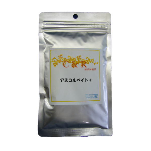 【C＆R】アスコルベイト+(犬・猫用)　犬　猫　サプリメント　オーガニック　ビタミンC 　 抗酸化作用　 酸化防止作用　 免疫力の強化