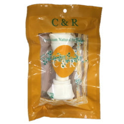 【C＆R】ノットボーン　SS(5個入) / S(1個入)  / L(1個入)　(犬用)　犬　ローハイド製　歯石　歯垢　歯みがき　ガム