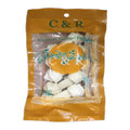 【C＆R】ノットボーン　SS(5個入) / S(1個入)  / L(1個入)　(犬用)　犬　ローハイド製　歯石　歯垢　歯みがき　ガム