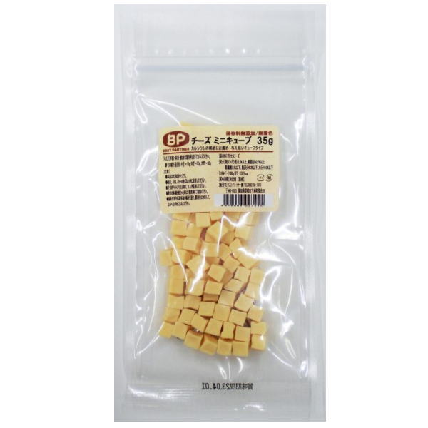 【BEST  PARTNER】チーズミニキューブ 30ｇ（犬用）犬　おやつ　プロセスチーズ　カルシウム　キューブタイプ