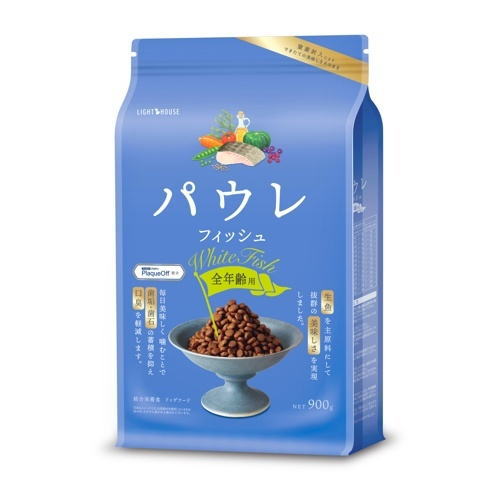 【パウレ 】 フィッシュ (全年齢用 ) 　天然のデンタルケア成分配合　アスコフィラムノドサム　天然の海藻　グルテンフリー　歯垢　歯石　口臭を軽減　ホワイトフィッシュ生魚　野菜　フルーツ