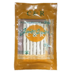 【C＆R】　 スティックロール　７本入  (犬用)　犬　ローハイド製　歯石　歯垢　歯みがき　ガム
